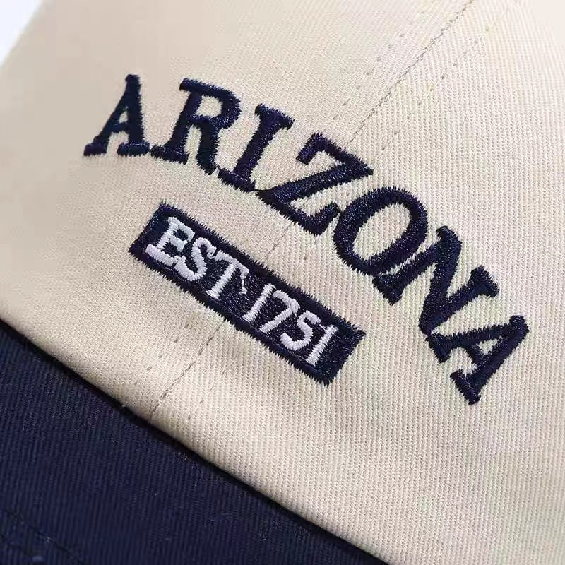 Mũ lưỡi trai THE CAPAL thêu chữ có sẵn năm màu