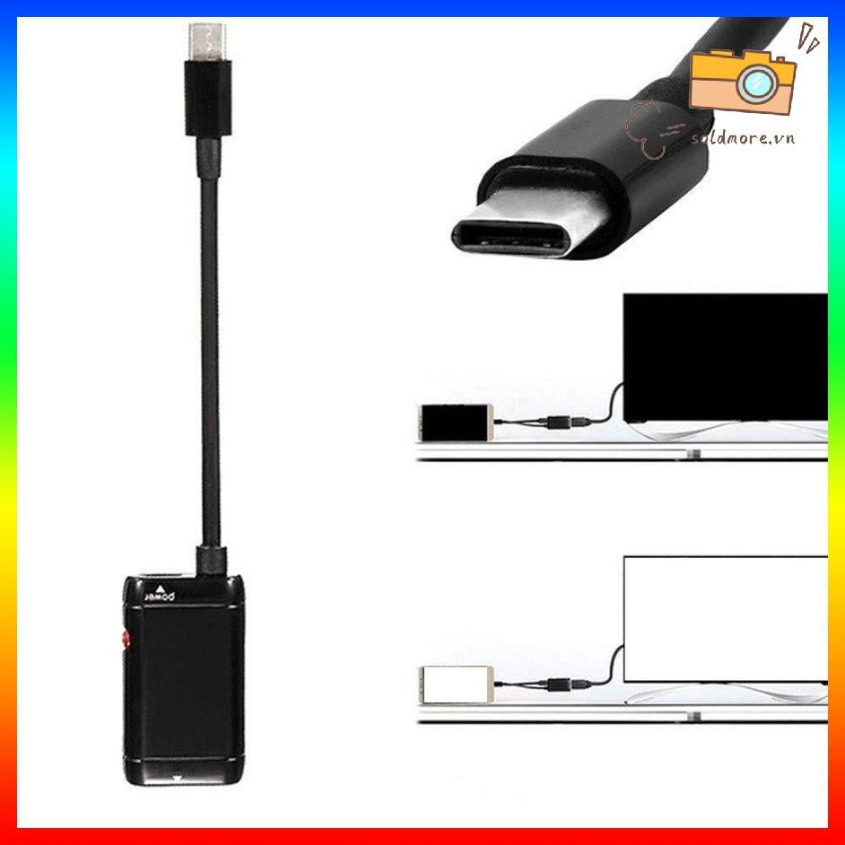 Dây Cáp Chuyển Đổi Usb-C Type C Sang Hdmi-Compatible Usb 3.1 Cho Android Phone Tablet