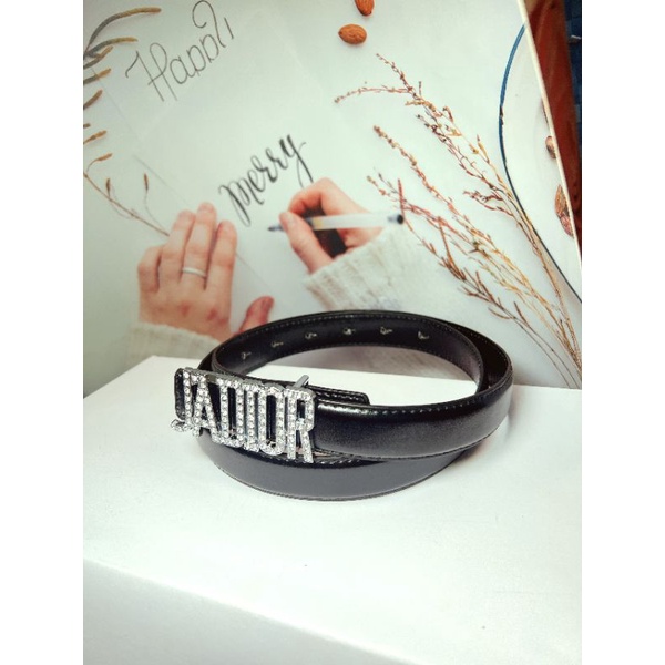 Thắt lưng nữ - dây nịt nữ - dây lưng chữ Jadior