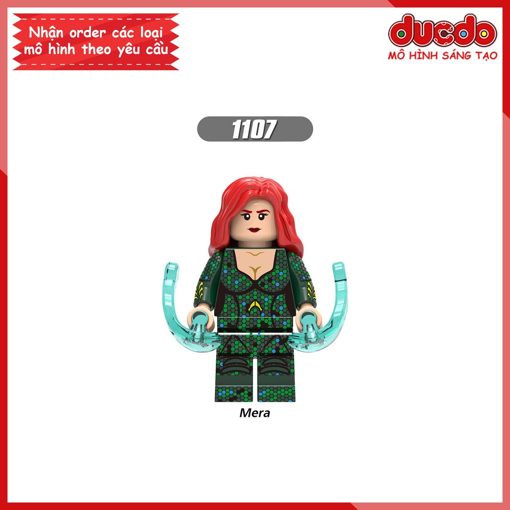 Minifigures các nhân vật Super Hero Aquaman tuyệt đẹp - Đồ chơi Lắp ghép Xếp hình Mini Iron Man Mô hình XINH 0237