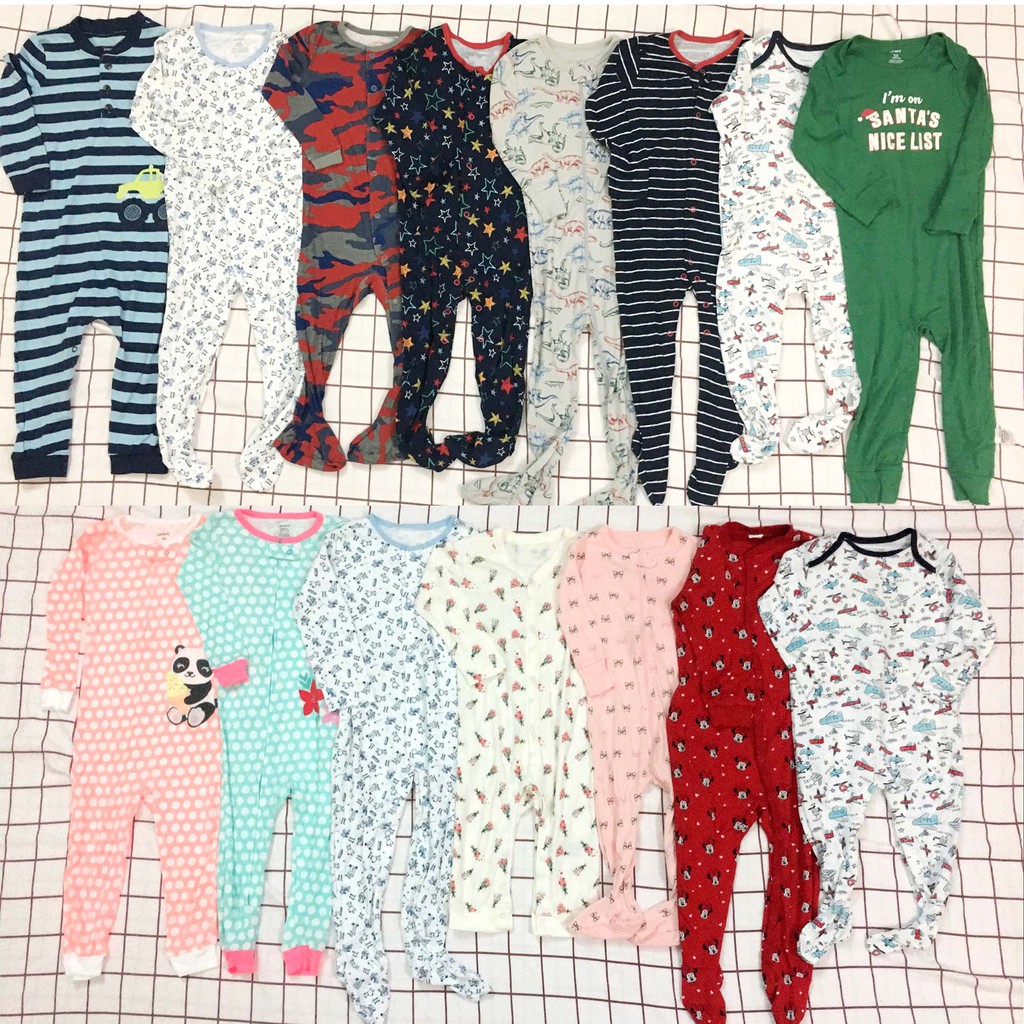 Body cotton liền tất, không tất cho bé trai và gái Hàng xuất dư