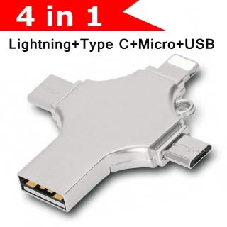 Thẻ USB OTG 3.0 4 trong 1 dung lượng 1TB/256GB/128GB/32GB/64GB