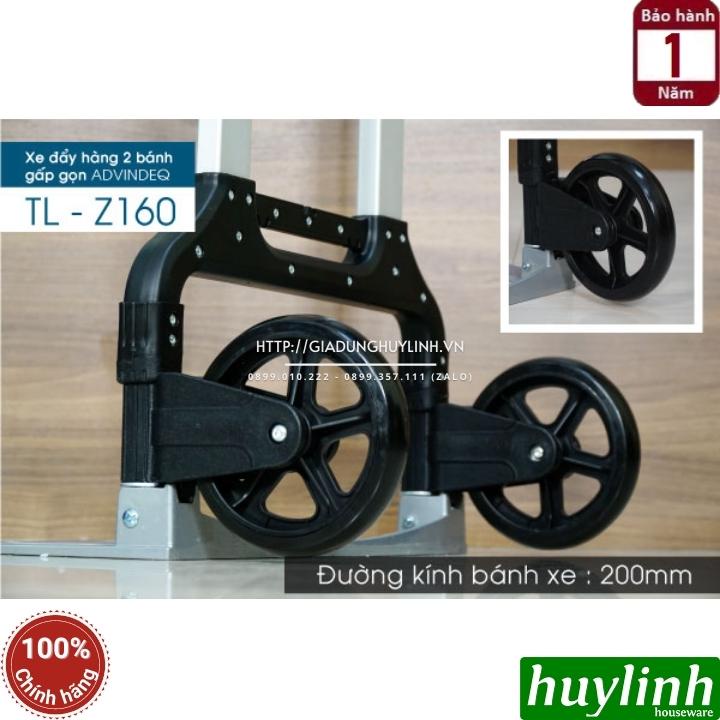 Xe đẩy hàng 2 bánh gấp gọn Advindeq TL-Z160 - 160kg