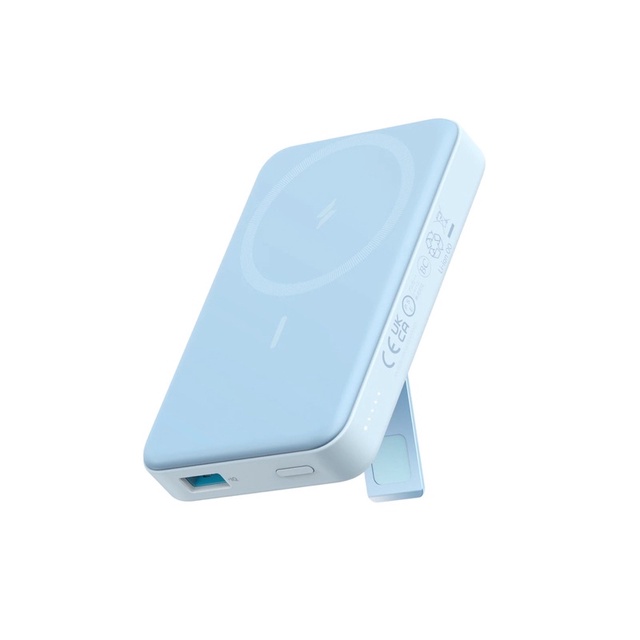 Sạc dự phòng hít lưng Anker Maggo 633 xanh đen trắng