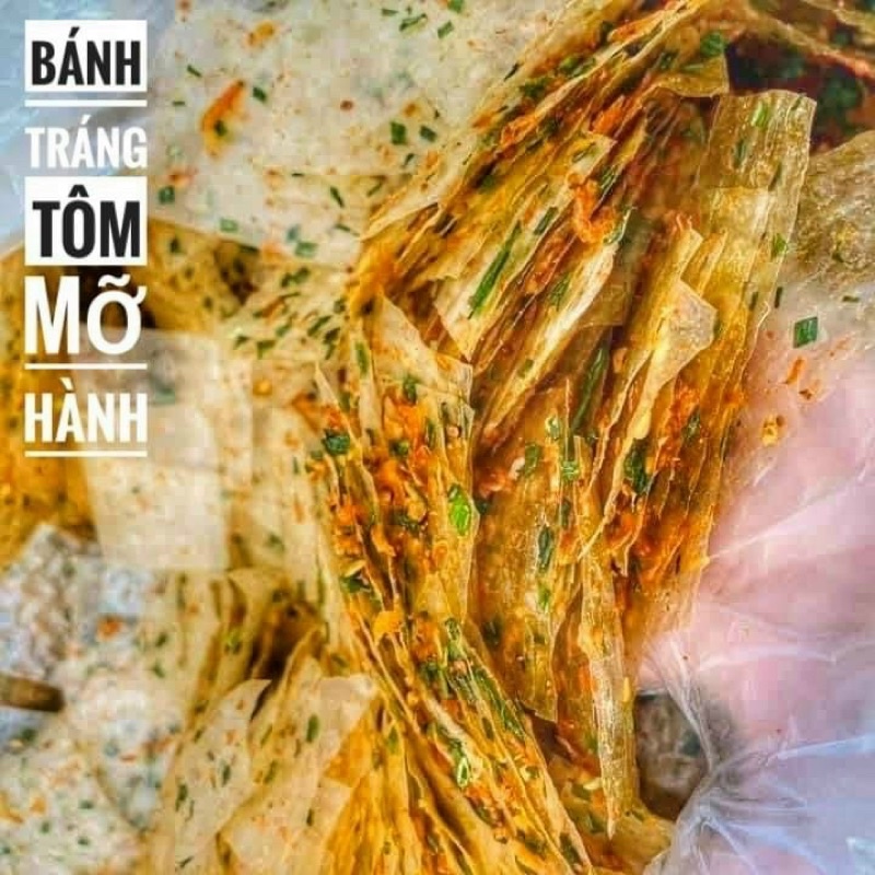 Bánh tráng tôm mỡ hành -  1 bịch