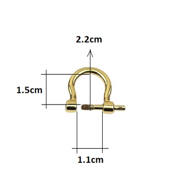Khóa Dring Lớn, nhỏ Khóa Túi Xách, móc khóa - phụ kiện làm đồ da handmade