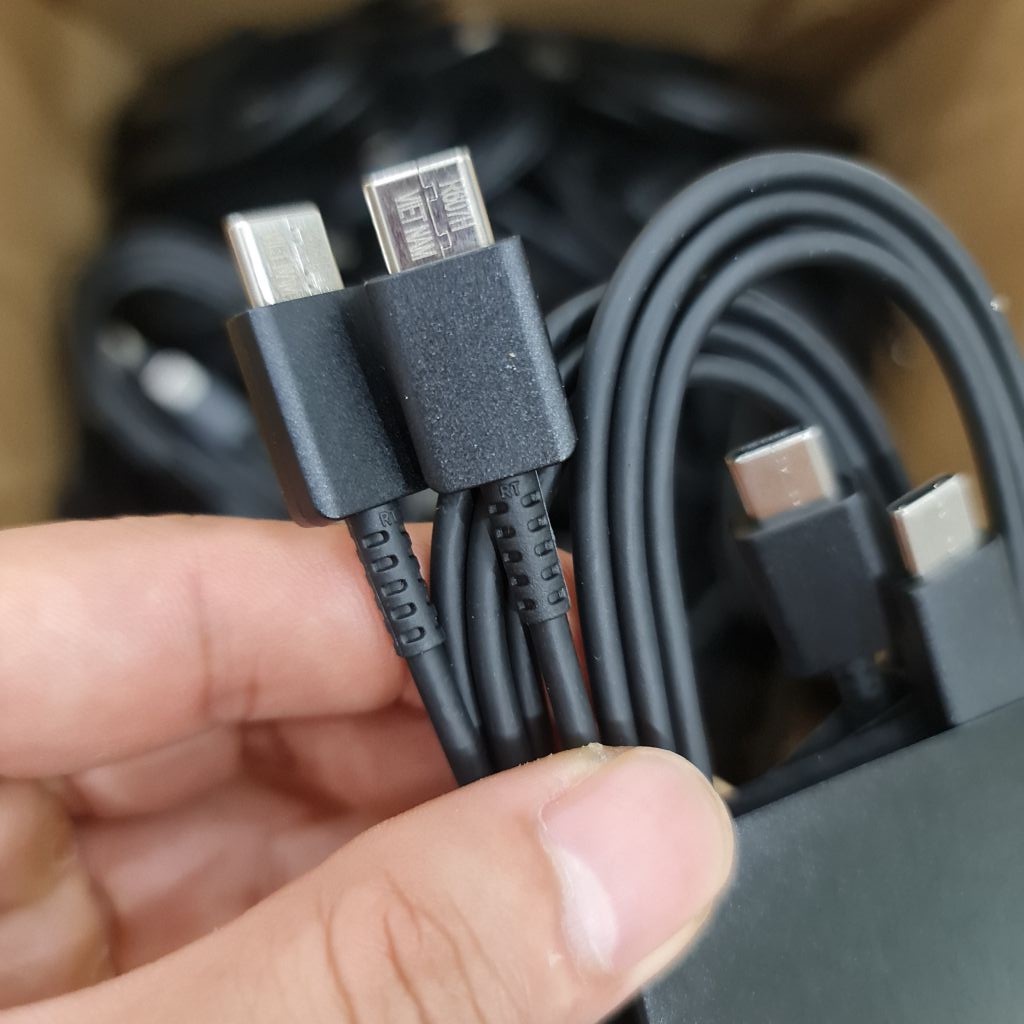 Cáp Sạc 25w, sạc nhanh 2 đầu type C
