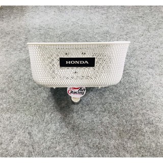 Rỗ xe wave thái dành cho xe wave lớn màu trắng