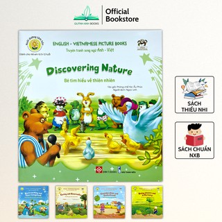 Sách - Truyện tranh song ngữ Anh - Việt nuôi dưỡng tâm hồn cho bé 5-12 tuổi - NPH Đinh Tị