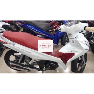 combo wave 125i yếm đỏ nhám + thông gió đỏ + da yên đỏ