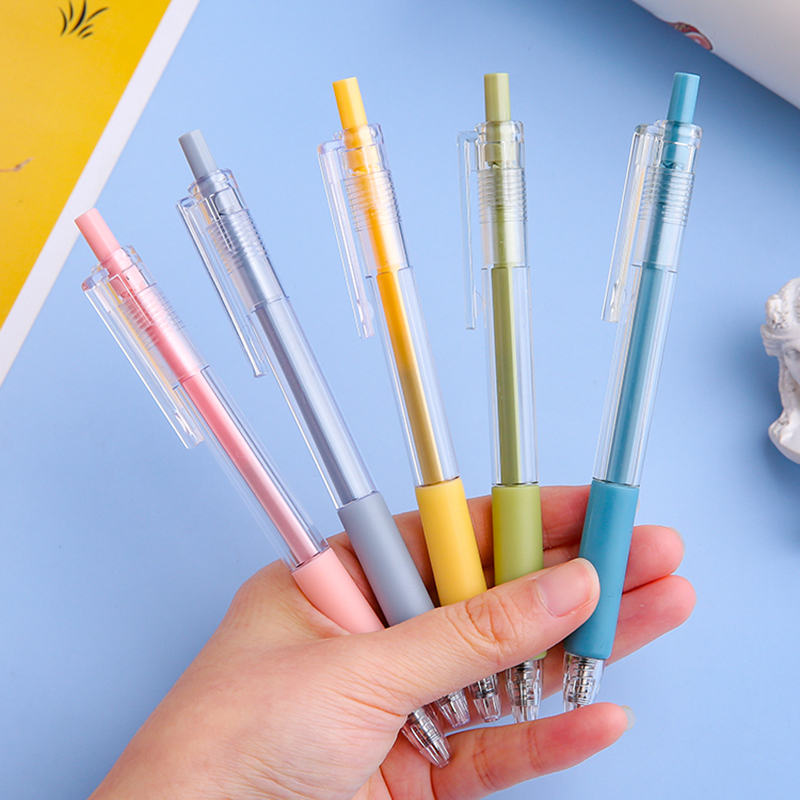 Bút Gel Đầu Tròn Màu Đen 0.5mm Chất Lượng Cao