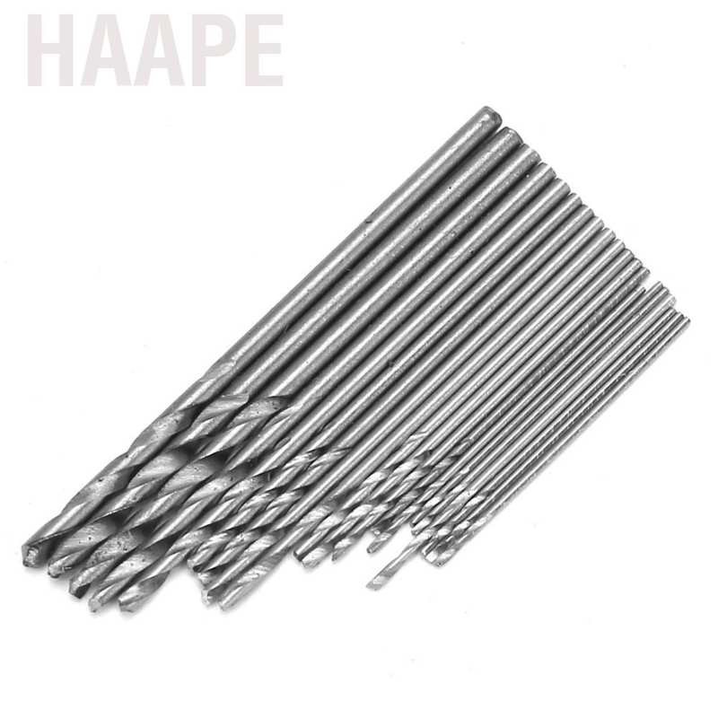 Hộp 20 mũi khoan mini Haape 0.3-1.6mm Hss