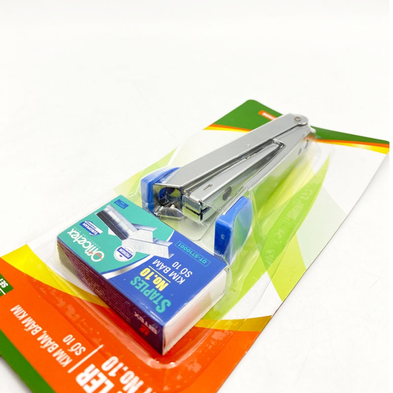 Bộ Bấm Kim Officetex OT-CST006 - 1 Bấm Kim, 1 Hộp Kim Bấm