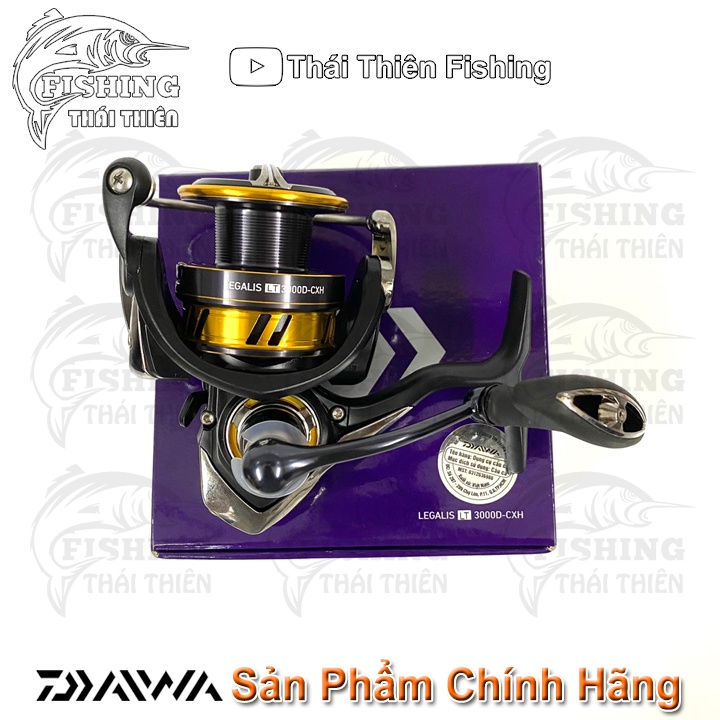 Máy Câu Cá Daiwa LEGALIS LT Dòng Cao Cấp 5 Bạc Đạn Size 1000, 2500, 3000, 4000, 5000, 6000