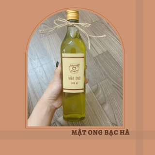 Mật ong bạc hà tự nhiên nguyên chất Daklak 500ml