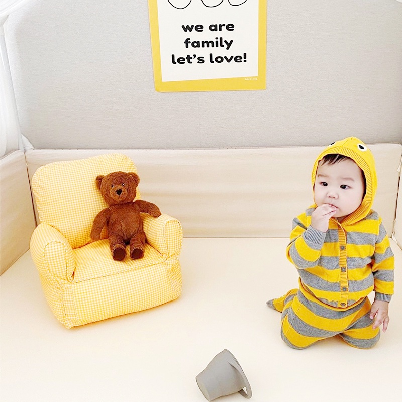 Ghế Lười Sofa Mini Mềm Mại Giặt Được Tiện Dụng Cho Bé