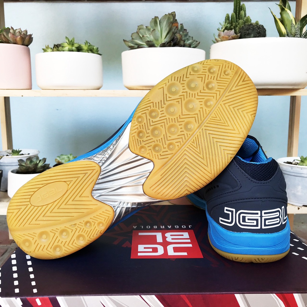 Giày tennis nam Chính Hãng JOGARBOLA 21006, Lefus L025 Xanh cao cấp màu trắng, cam, xám, xanh