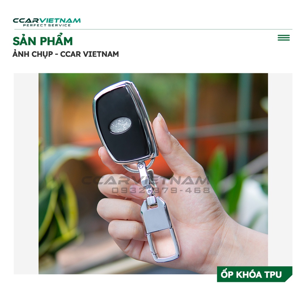 Ốp Khóa Hyundai Creta 2022, 2023, Stargazer  Màu Silver - Bọc Chìa Khoá Chất Liệu Nhựa TPU Tráng Nhôm Cao Cấp