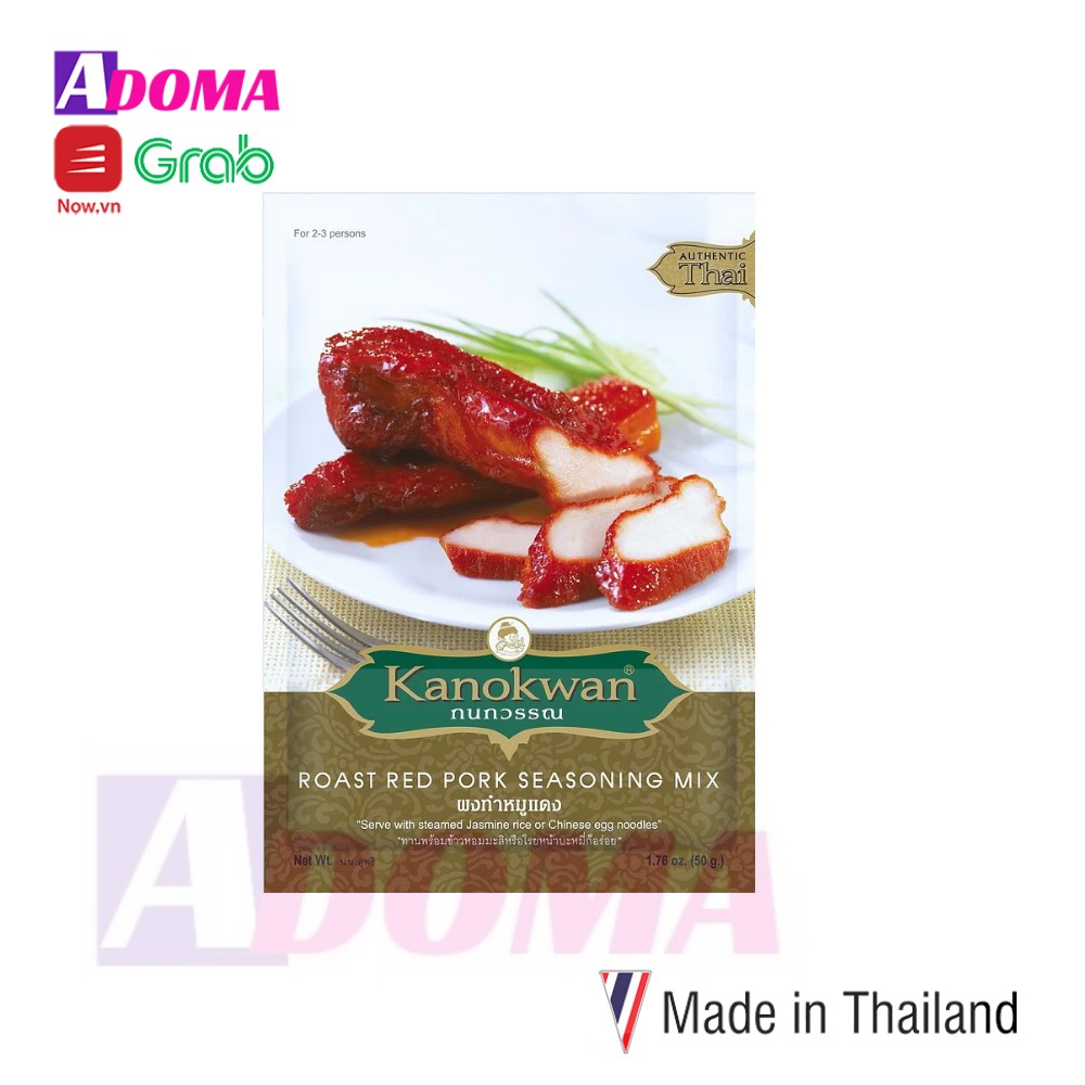 Gia vị ướp thịt xá xíu Thái Lan Kanokwan 50g