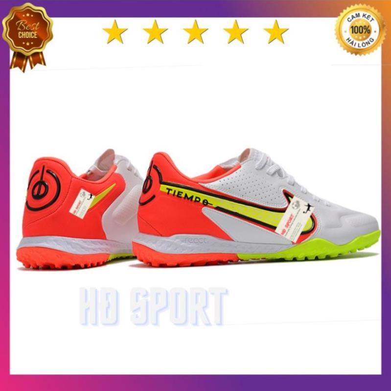 Giày Đá Bóng, Giày Đá Banh Sân Cỏ Nhân Tạo React Tiempo Legend 9 Pro TF -%&^ I '' ^ !!