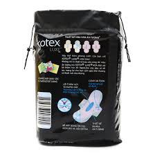 BĂNG VỆ SINH KOTEX LUXE HOA MẶT BÔNG SIÊU MỎNG CÁNH 23CM 8 MIẾNG