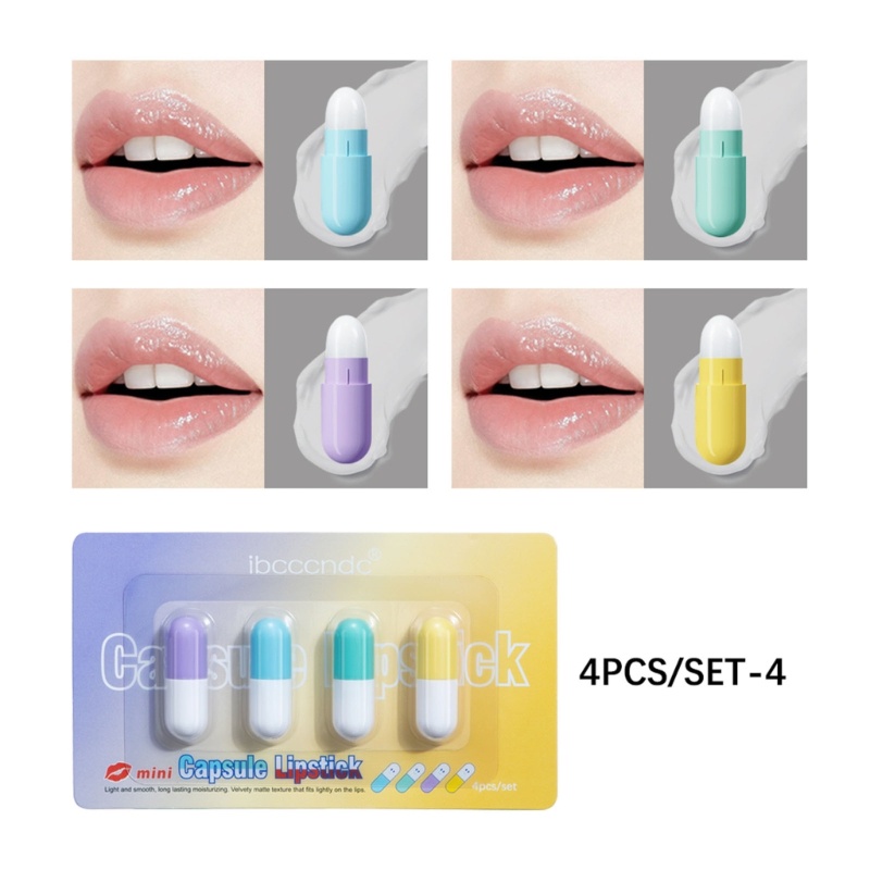 Son Môi YOUYO 4 Màu Tùy Chọn Chống Thấm Nước Và Lâu Trôi Cao Cấp