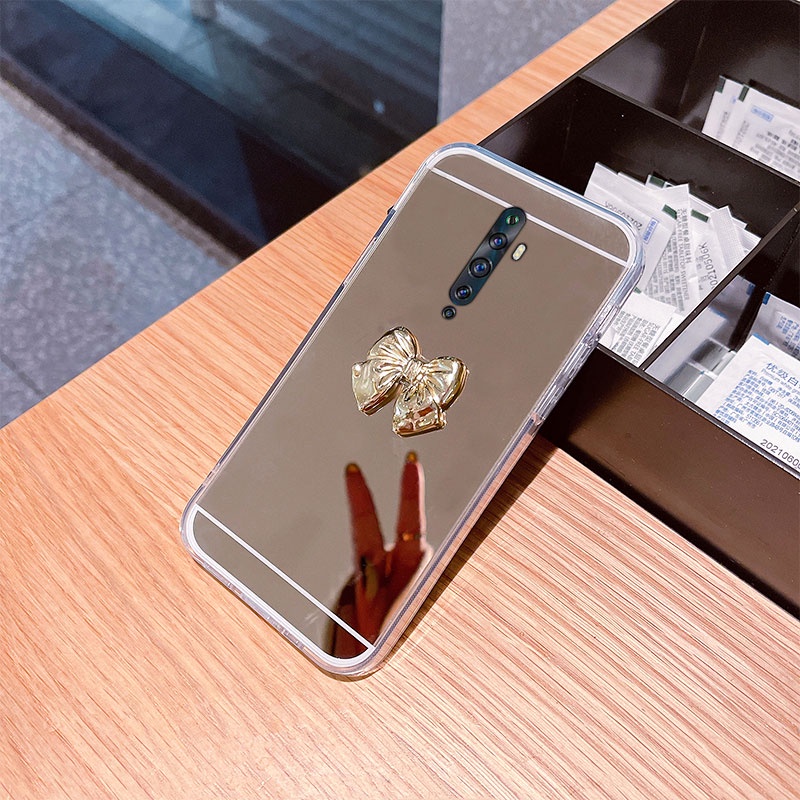 Ốp Điện Thoại Tráng Gương Viền Mềm Cho OPPO Reno 2Z Reno 2F