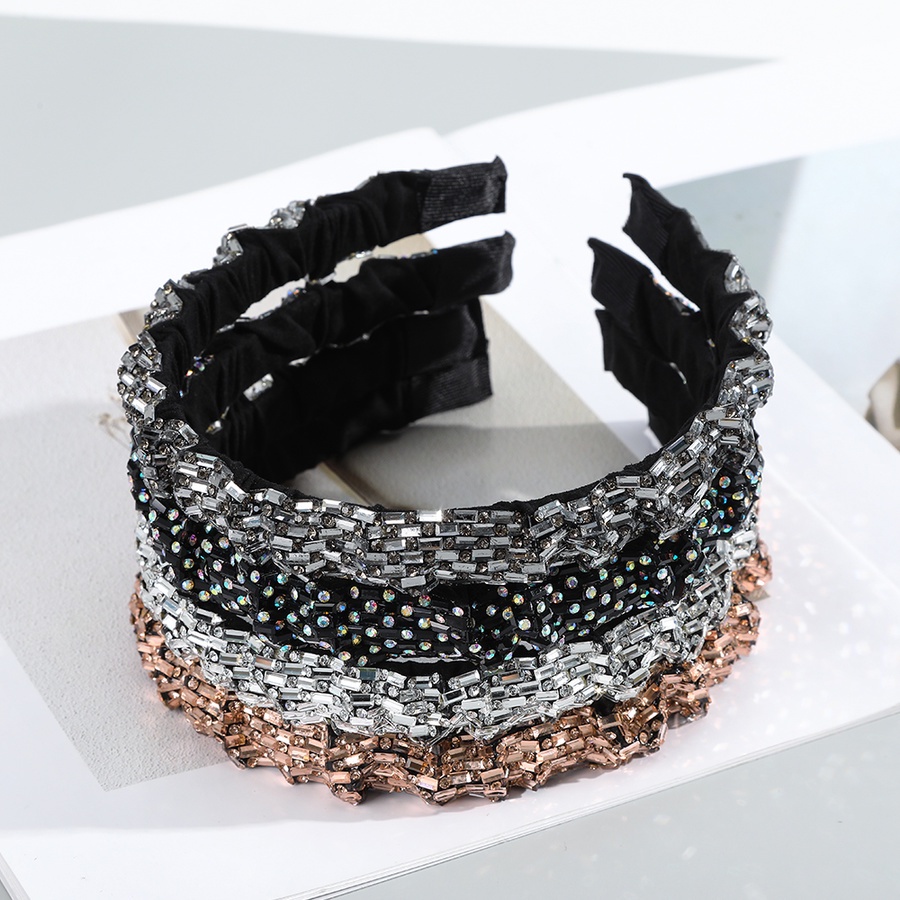 Băng đô đính đá phong cách Hàn Quốc cho nữ