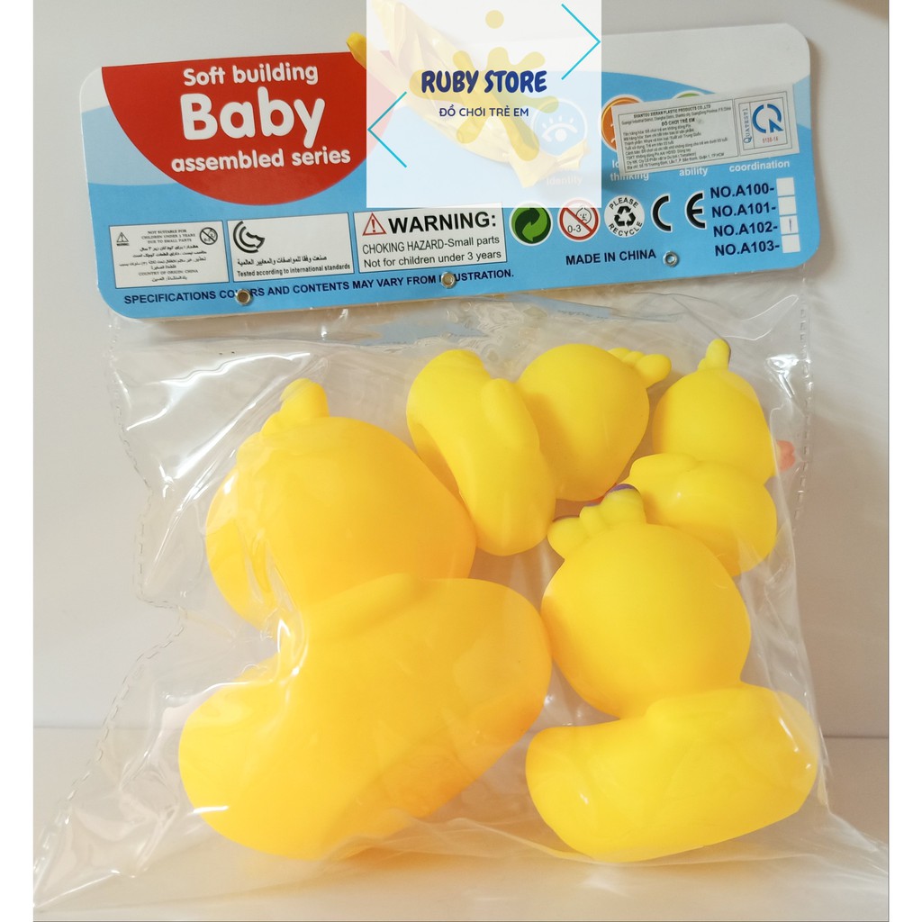 COMBO VỊT CHÍT THẢ BỒN TẮM CHO BÉ