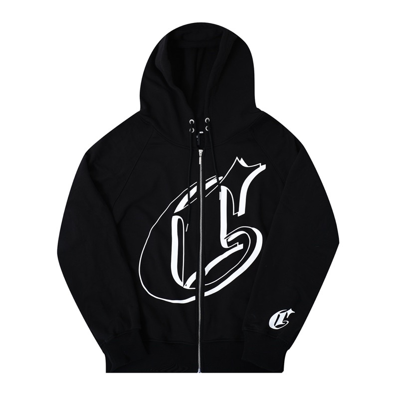 Áo “C” Over Hoodie Zip