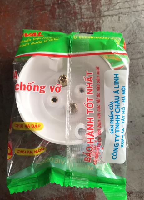 Đui xoáy E27 Nival trắng