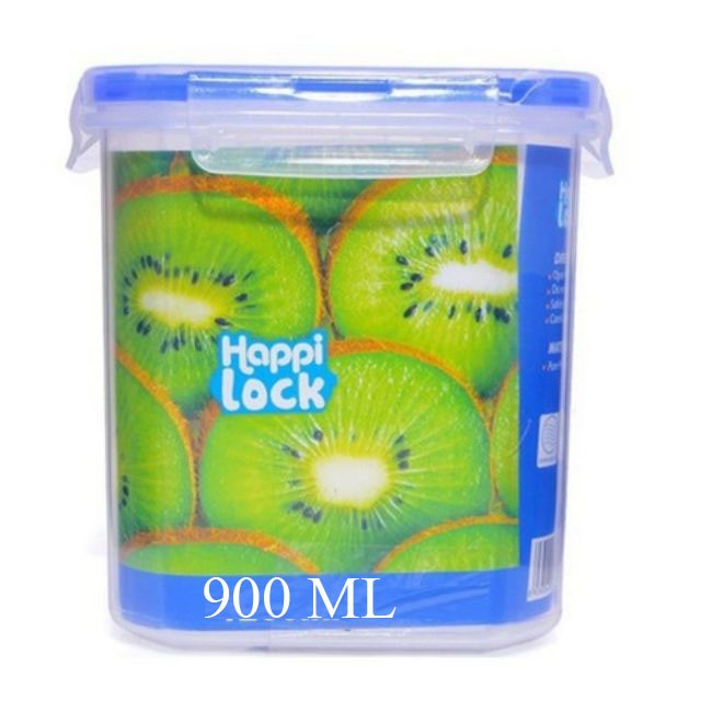 -𝐅𝐑𝐄𝐄 𝐒𝐇𝐈𝐏- Hộp nhựa happi lock 900ml (HỘP NHỎ 900ML)