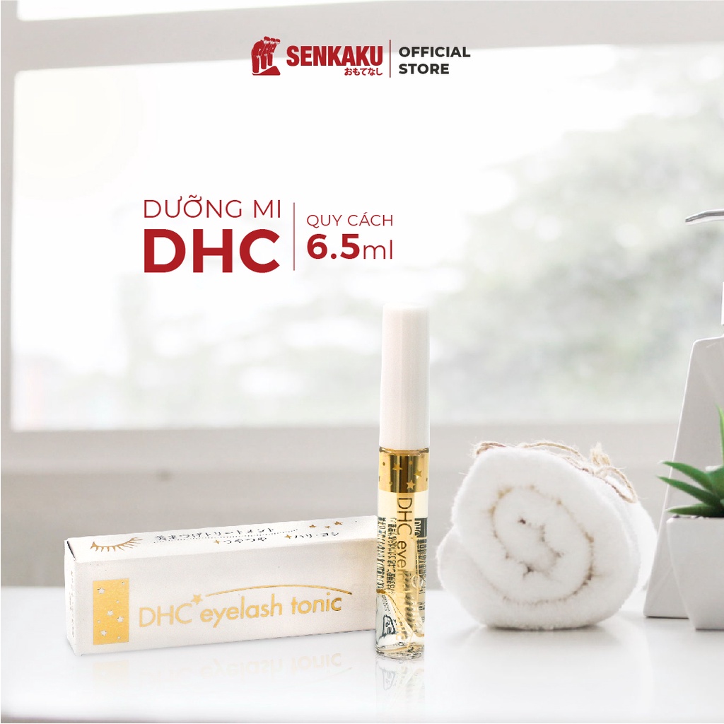 Dưỡng mi DHC Eyelash tonic 6.5ml Nhật Bản Dưỡng Dài mi Chắc Khỏe