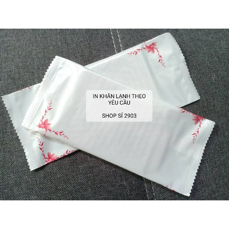 2000 khăn lạnh in theo yêu cầu - In khăn lạnh theo yêu cầu