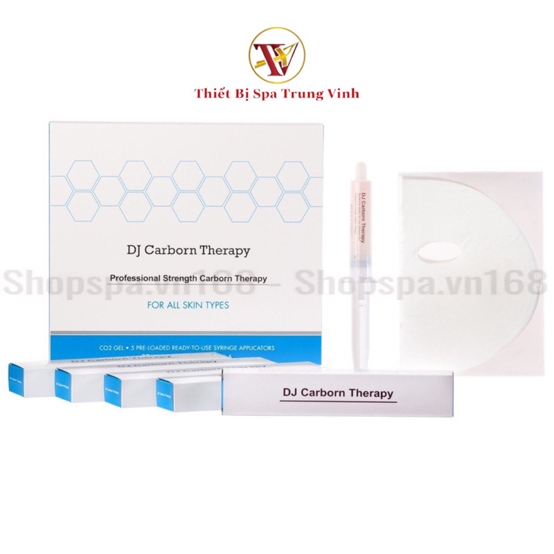 [Tách lẻ-Nguyên hộp] CO2 DJ Carborn Therapy ĐẶC, GIÚP DA THẢI ĐỘC