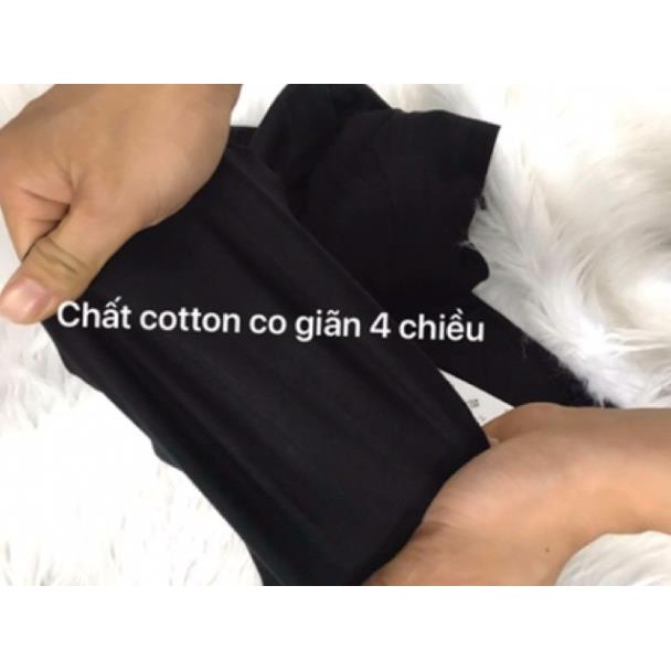 [Xả kho] Quần bầu cạp chéochất cotton thiết kế nâng môngquần cho bà bầu co giãn 4 chiều K bai K xù K dão QB206