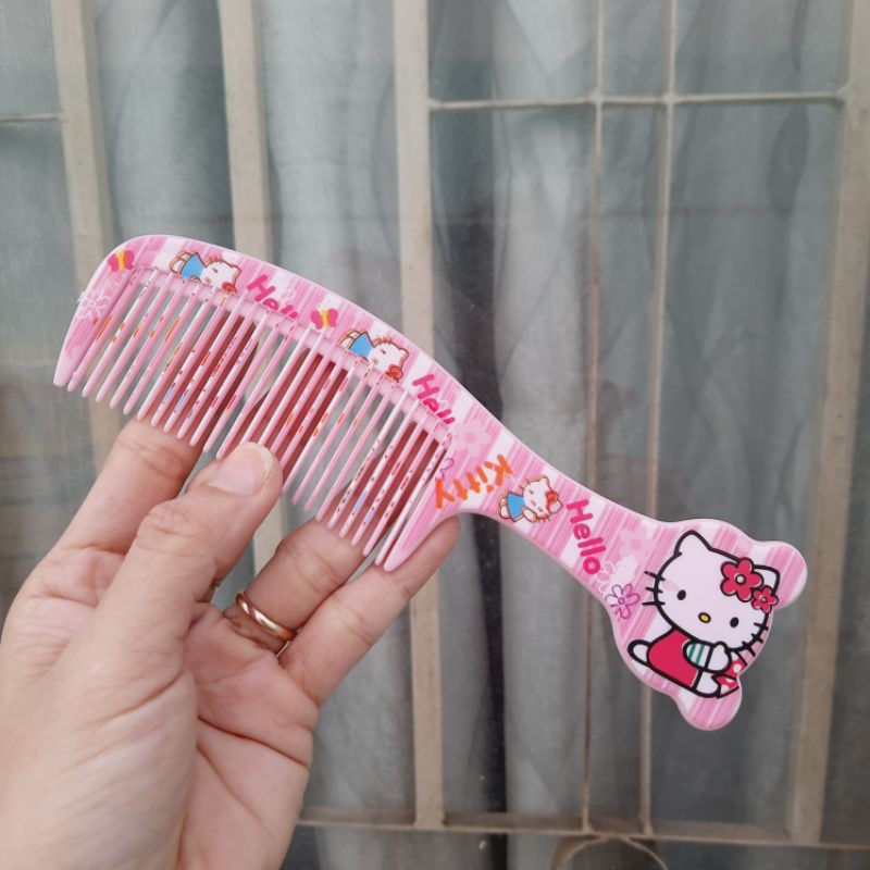 Lược chải tóc cán kitty 03 (loại ngắn 16.5cm)