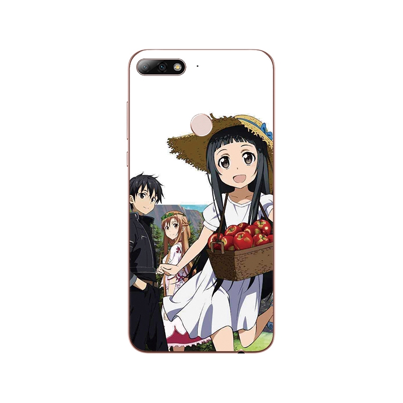 Sword art online anime Phone Case For ZTE Blade V7 V8 Lite Max Mini V9 V10 Vita silicone Cover