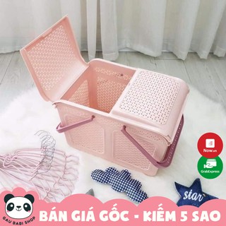 FREE SHIP !!! Giỏ đựng đồ cho mẹ và bé Màu hồng