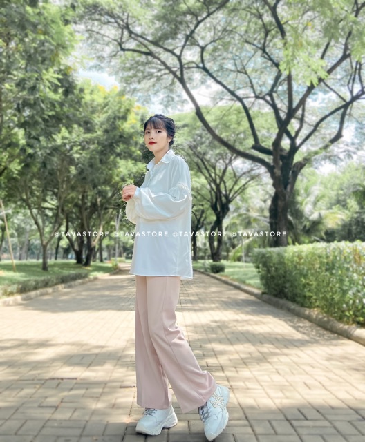 Quần Culottes nút XCS