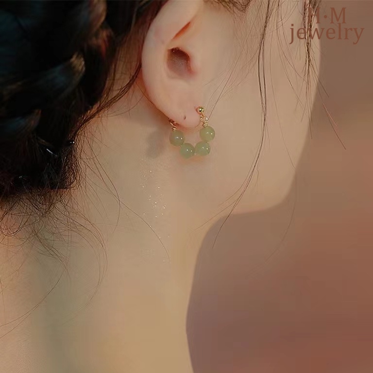 Khuyên Tai Nữ Handmade Hình Chữ U Thời Trang