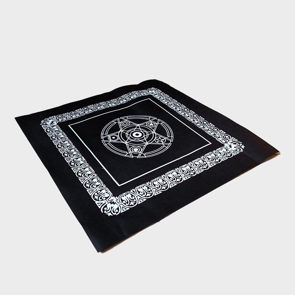 Tấm thảm vải không dệt, khăn trải bài Tarot kích thước 50x50cm
