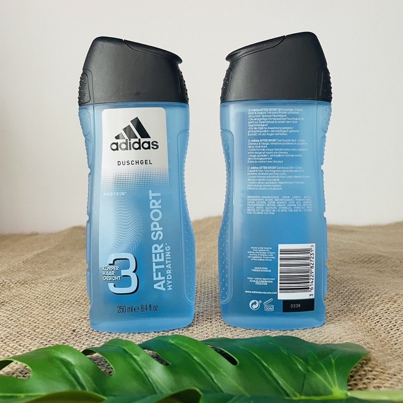 Sữa tắm gội nam Adidas After Sport 250ml