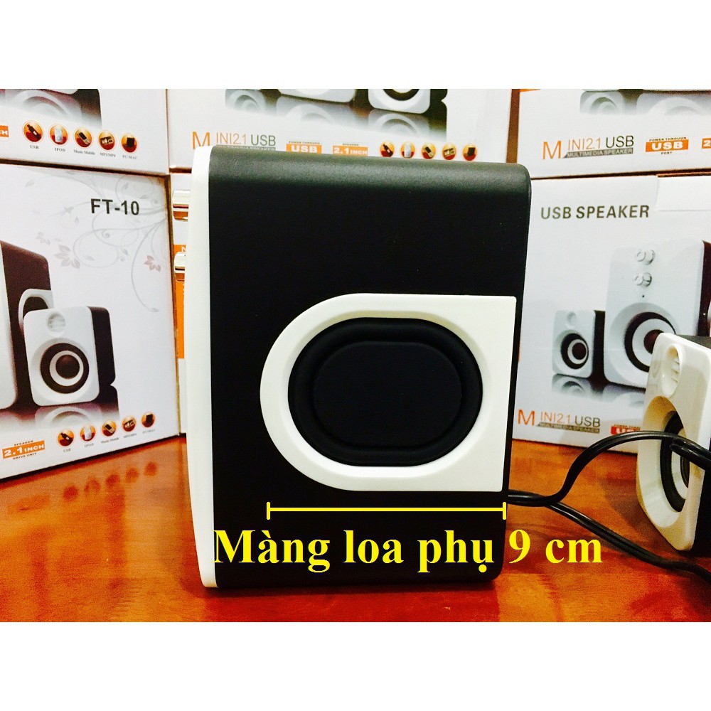 Loa Vi Tính Nghe Điện Thoại Laptop, Máy Tính,Tivi Loa Nghe Nhạc Giá Rẻ Bass Trầm TF-10 Speakers PF94 | BigBuy360 - bigbuy360.vn