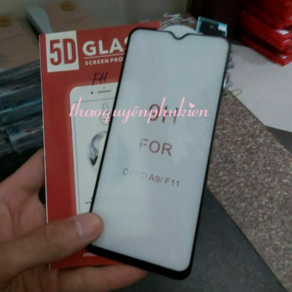 Dán Kính Cường Lực 5D xịn full Màn Hình oppo F11 siêu đẹp