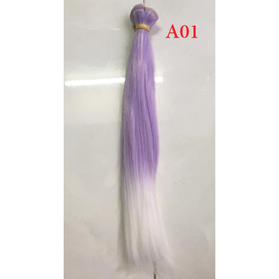 Tóc giả 25cm cho búp bê