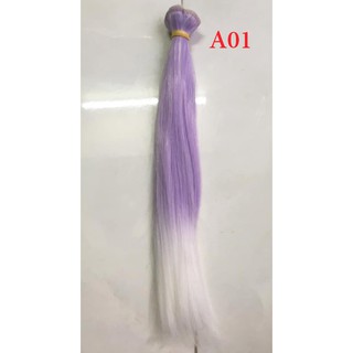 Tóc giả 25cm cho búp bê