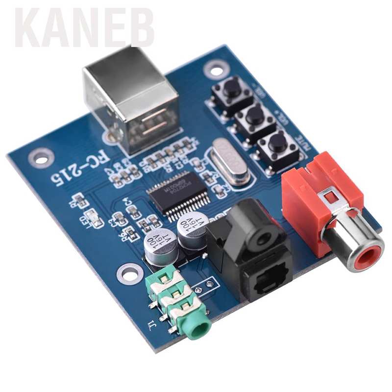 Bảng mạch giải mã âm thanh Kanes Pcm2704 Usb Dac Sang S / Pdif Hifi đầu ra 3.5mm