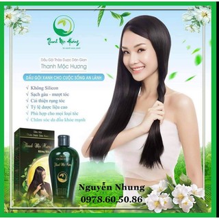 DẦU GỘI THẢO DƯỢC DÂN GIAN THANH MỘC HƯƠNG SẠCH GÀU, MƯỢT TÓC hàng chính hãng