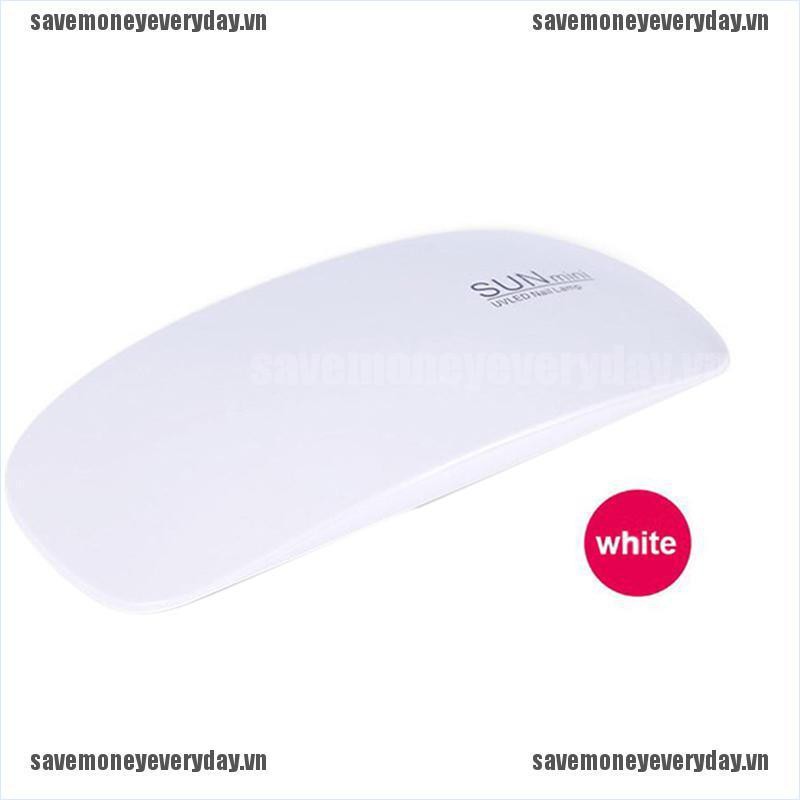 [Save] LED UV Nail Dryer Curing Lamp SUN mini 6W Light Portable Gel Based Polish dry [VN]